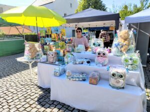Bild vom Marktstand Windelgeschenke